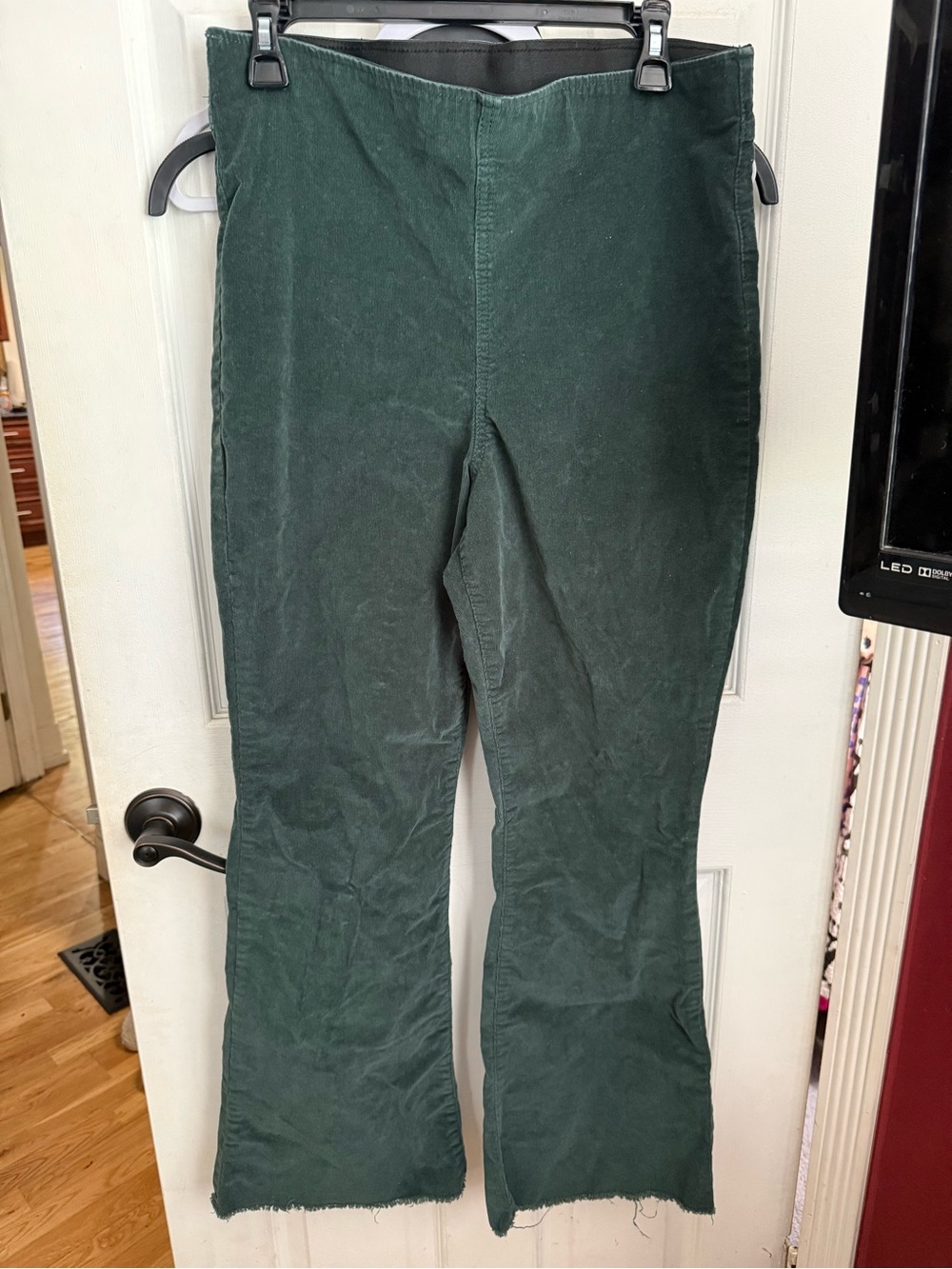 Dark Green Corduroy Pants